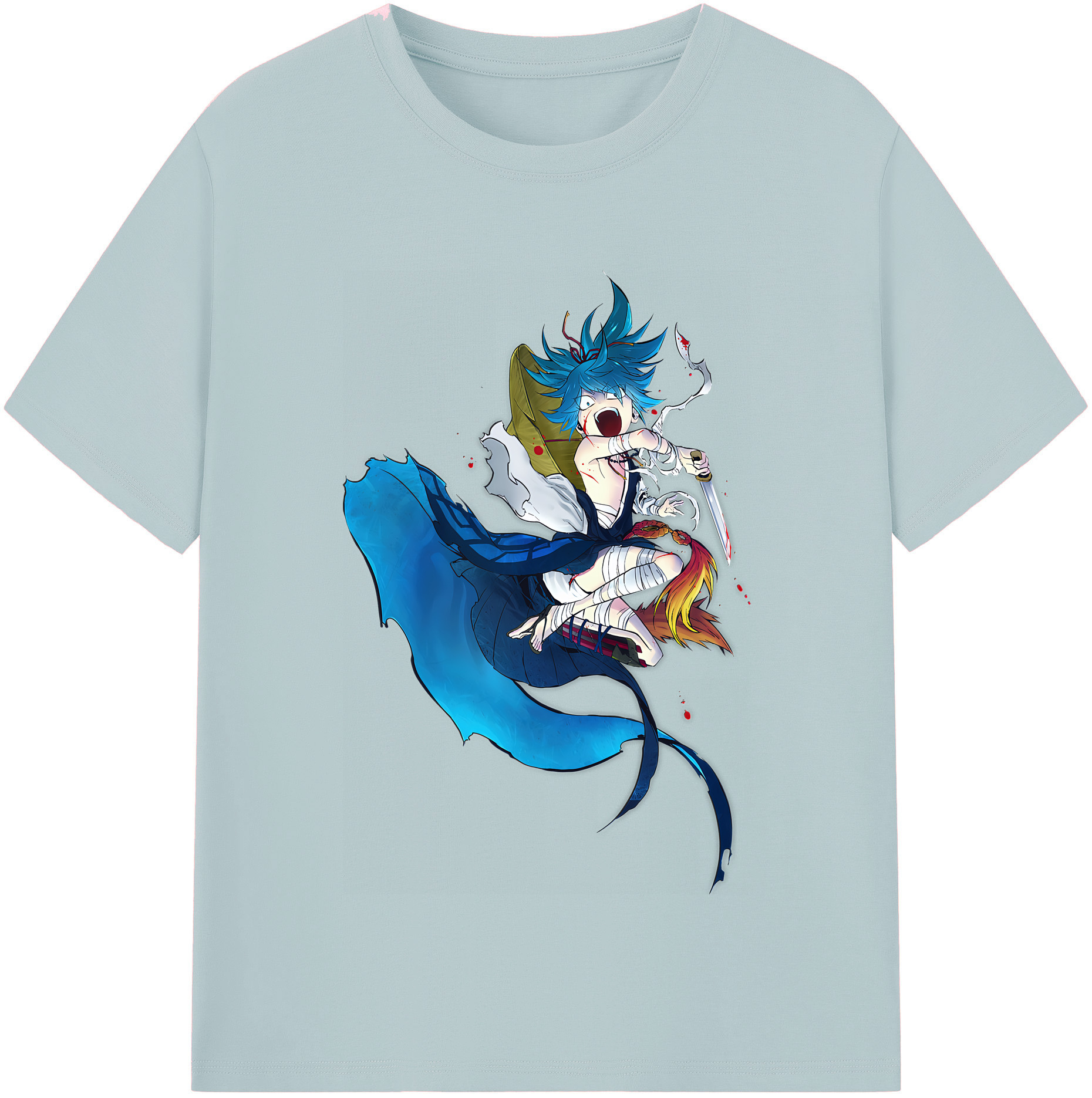 （画像用） 刀剣乱舞 Touken Ranbu 綿100％半袖Tシャツ（フロントプリント）